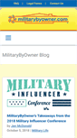 Mobile Screenshot of blog.militarybyowner.com